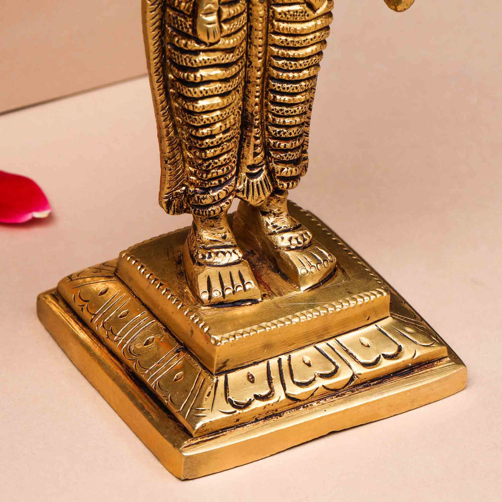 Brass Madurai Meenakshi Devi Idol (7.5 Inch) | data fragment HEIGHT