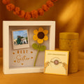 3D Photo Frame Rakhi Combo - Frame + Snack + Beaded Rakhi | strong DETAILED DESCRIPTION